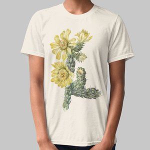 Whipple Cholla Vintage Floral Print Short Sleeve Graphic Tee T-shirt S M L XL